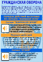 Памятка о действиях по сигналу "Внимание всем!"
